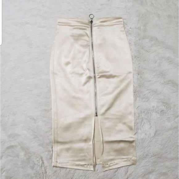 American Apparel Disco Midi Skirt size S NEW - Picture 6 of 8